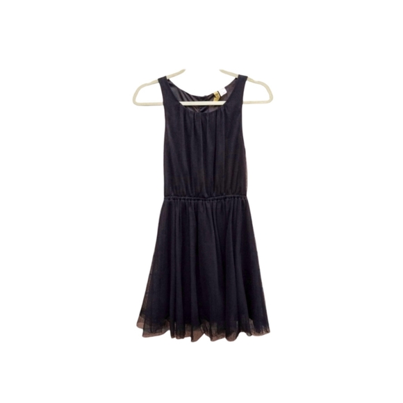H&M Dresses & Skirts - Divided H&M Black Sleeveless Mini Cocktail Dress Size 4